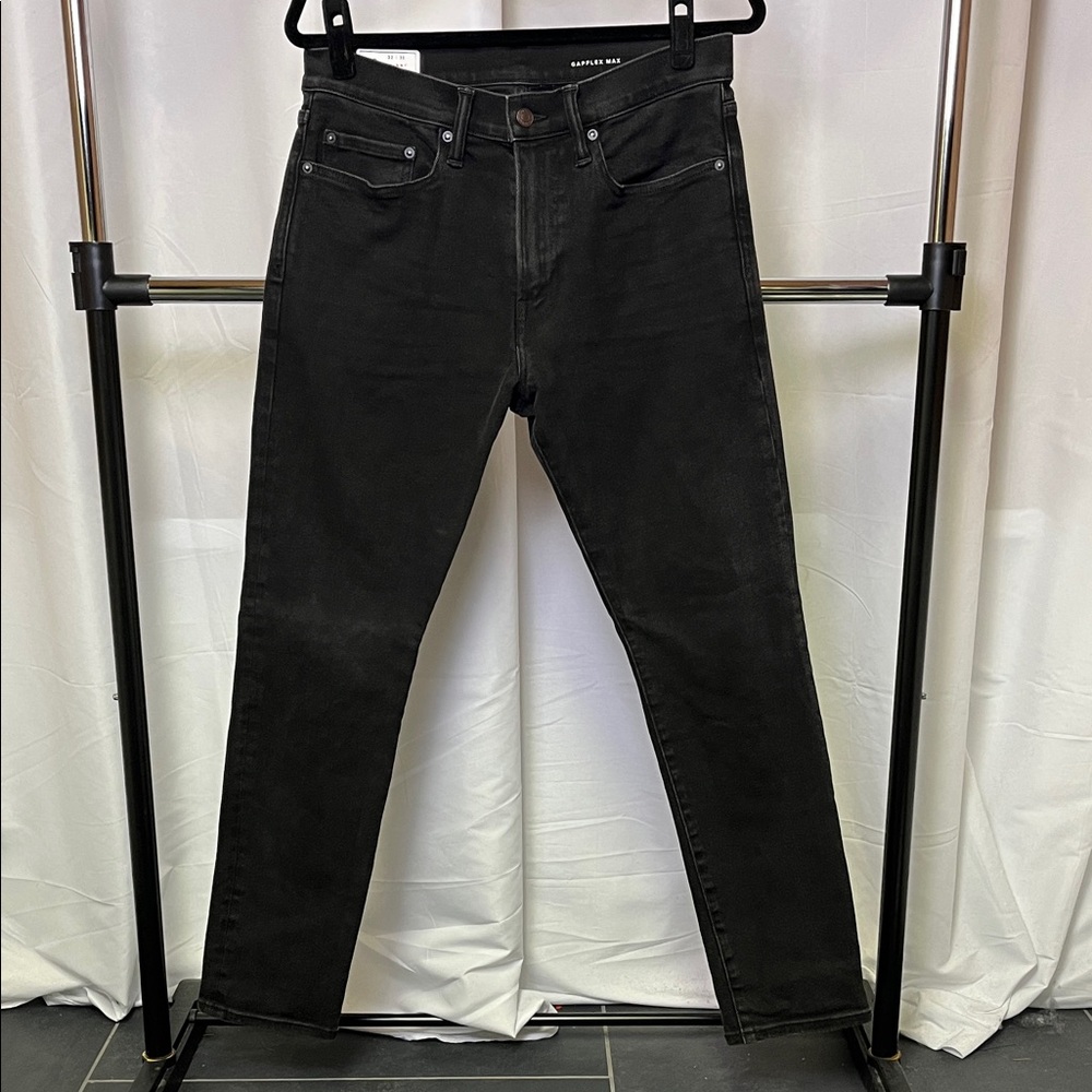 GAP Men’s black high stride Skinny Jeans 32x30